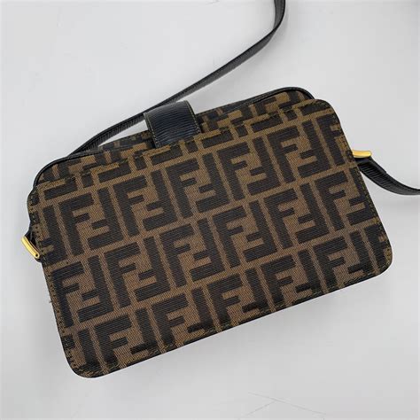 fendi zucca camera bag|how to authenticate fendi bag.